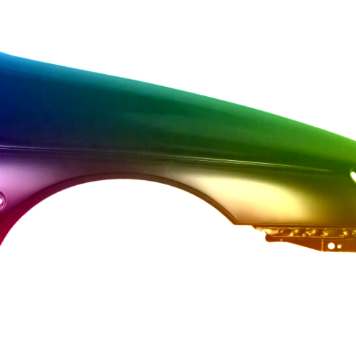 Spatbord Renault Megane A rechts gespoten in gewenste kleur 1995-1999 NIEUW