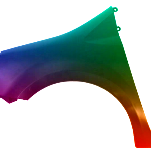 Spatbord Renault Modus links gespoten in gewenste kleur 2004-2012 NIEUW