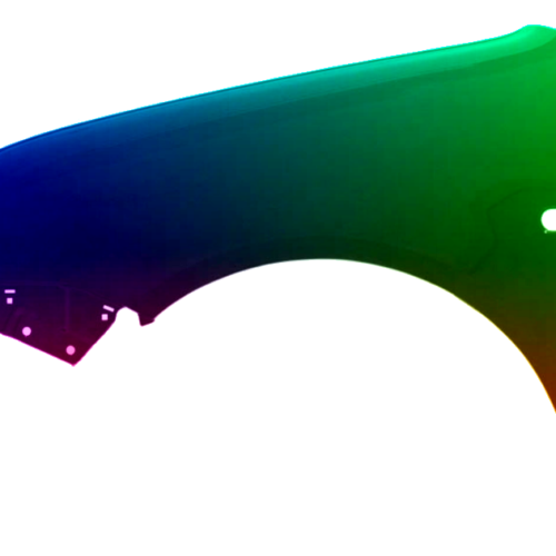 Voor VW POLO 9N 05-09 MUDFLOWER LINKS GESPREKT IN LC7V NIEUW