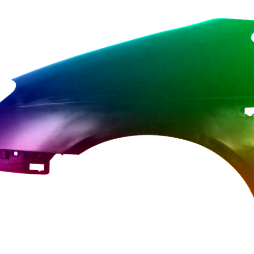 Spatbord Renault Scenic links gespoten in gewenste kleur 1999-2003 NIEUW