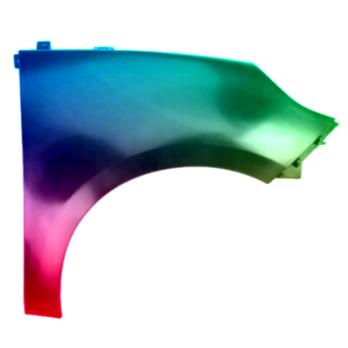 Spatbord Renault Scenic III rechts gespoten in gewenste kleur 2009-2011 NIEUW