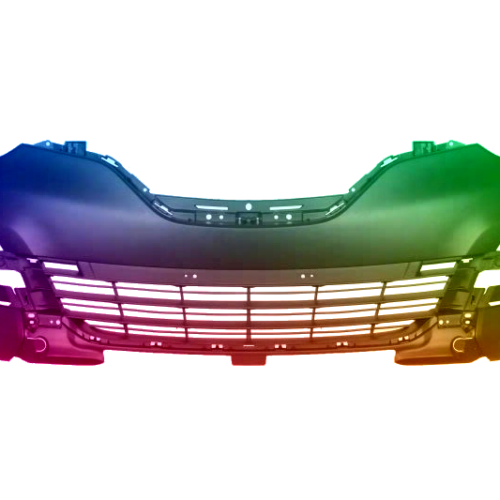 Renault Captur voorbumper gespoten in gewenste kleur 2016-2020