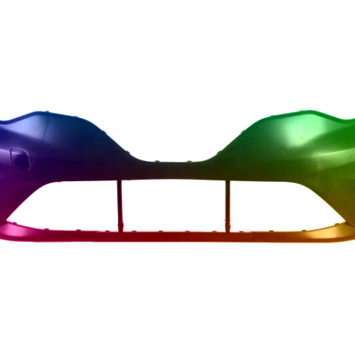 Renault Clio V voorbumper gespoten in de gewenste kleur vanaf 2019 NIEUW 2 PDC