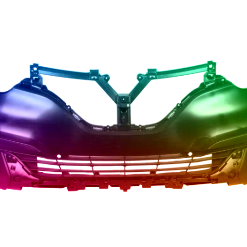 Renault Kadjar voorbumper gespoten in gewenste kleur 2015-2017 NIEUW 4 PDC