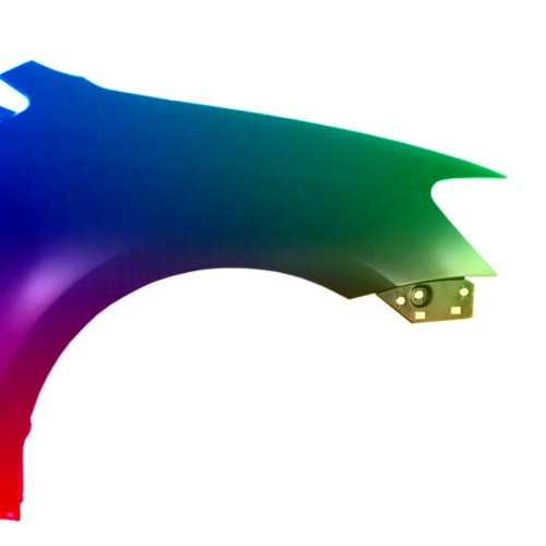 Voor VW Polo 6R 09-17 Spatbord rechtsvoor gespoten in kleur naar keuze