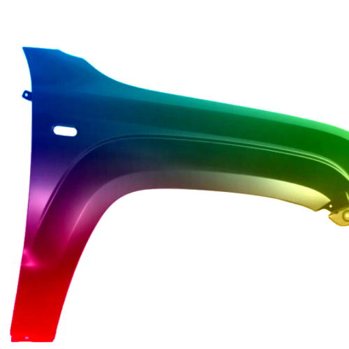 Voor VW Amarok vanaf 2017 FRONT RIGHT Spatbord GEPLAATST IN DE KLEUR VAN UW KEUZE