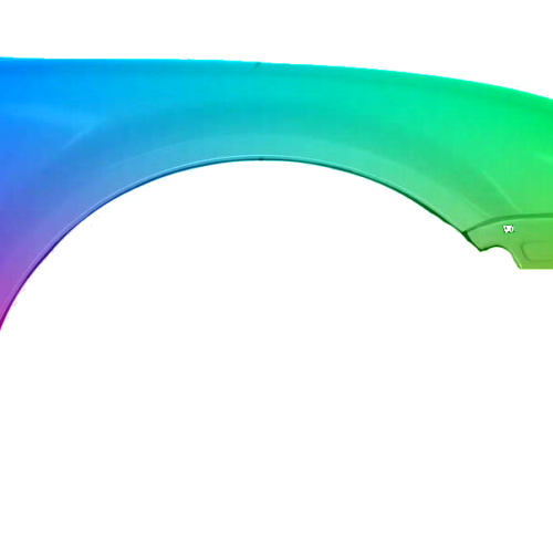 Voor VW Passat B5 96-00 Spatbord rechtsvoor gespoten in kleur naar keuze