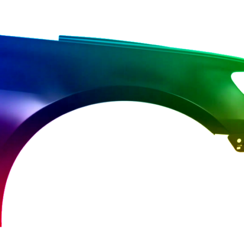 Voor VW Passat CC 357 08-12 Spatbord rechtsvoor gespoten in kleur naar keuze