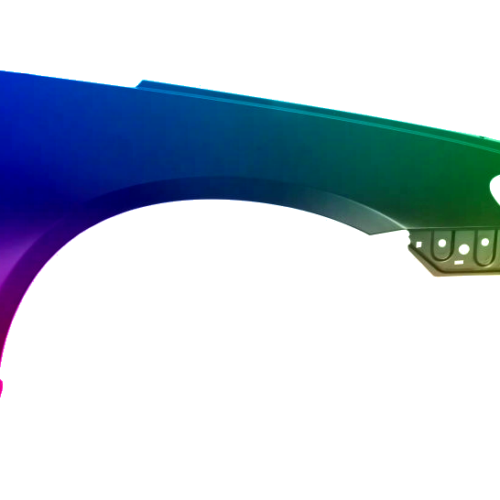 Voor VW Scirocco Spatbord rechtsvoor gespoten in kleur naar keuze
