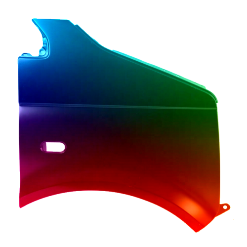 Voor VW T5 2003-2015 Spatbord rechtsvoor gespoten in kleur naar keuze