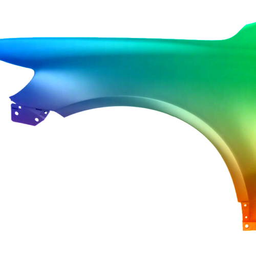 Voor VW Touareg 7L 07-10 Spatbord linksvoor gespoten in de gewenste kleur