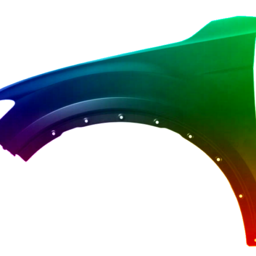 Voor VW T-Roc vanaf 2017 Spatbord linksvoor in de gewenste kleur gespoten