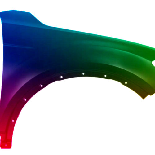 Voor VW T-Roc vanaf 2017 Rechter voorspatbord in de gewenste kleur gespoten