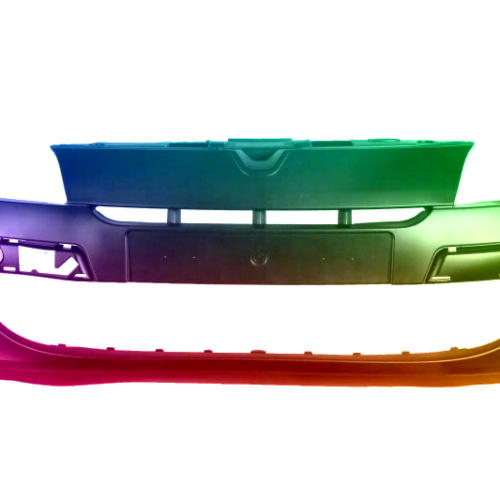 Renault Mégane III voorbumper gespoten in gewenste kleur 08-11 nieuw 5 deurs