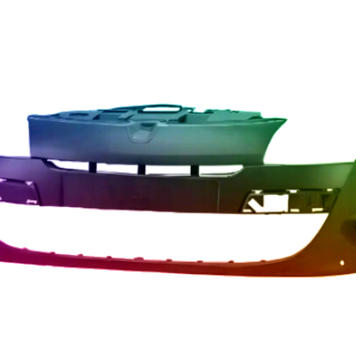 Renault Mégane III voorbumper gespoten in gewenste kleur 08-11 PDC 5-deurs