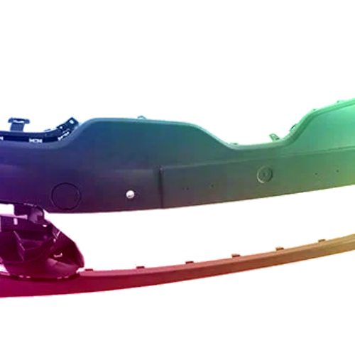 Renault Mégane III voorbumper gespoten in gewenste kleur 2013-2016 PDC 5-deurs