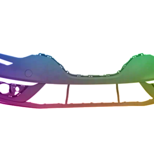 Renault Mégane IV voorbumper gespoten in de gewenste kleur 2016-2020 NIEUW 2 PDC