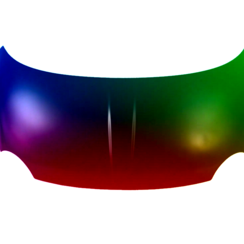 Voor Fiat 500 (312) 07-15 Motorkap in de gewenste kleur gespoten NIEUW