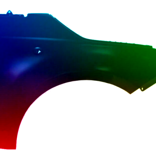 Voor Fiat 500 (312) 07-20 Spatbord rechtsvoor Gespoten in de gewenste kleur NIEUW