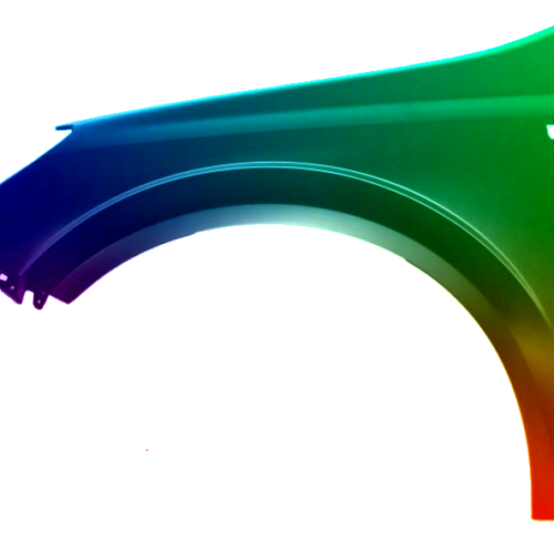 Voor Opel Astra H 03-12 Spatbord LINKS FRONT GESPUITEN IN Z167