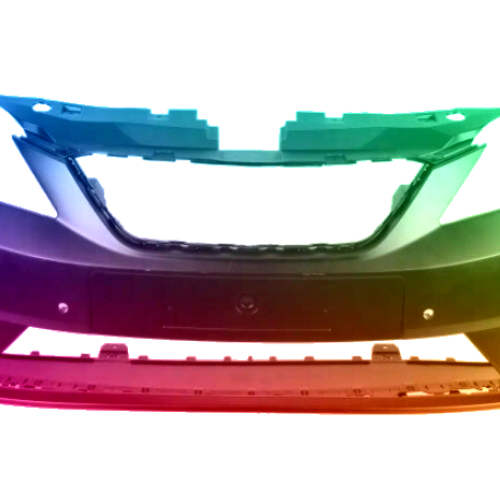 Voor Seat Ibiza 6J Bumper 2012-2016 PDC SRA Voor gespoten in de gewenste kleur