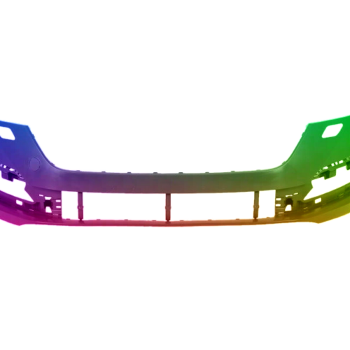 Voor Skoda Octavia vanaf 2020 Bumper SRA +- PDC Voorzijde gespoten in de gewenste kleur