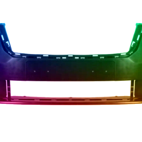 Voor Skoda SuperB 2008-2013 4/6 PDC voorbumper gespoten in de gewenste kleur