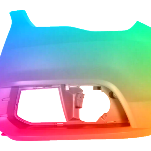 Voor Audi A1 2010-2015 PDC SRA voorbumper LINKS gespoten in de gewenste kleur NIEUW