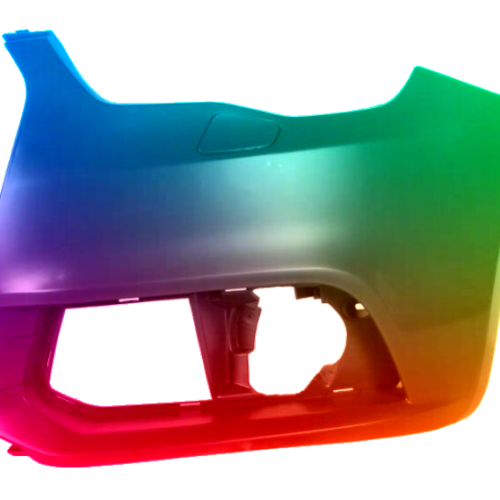 Voor Audi A1 2010-2015 SRA voorbumper LINKS gespoten in de gewenste kleur NIEUW