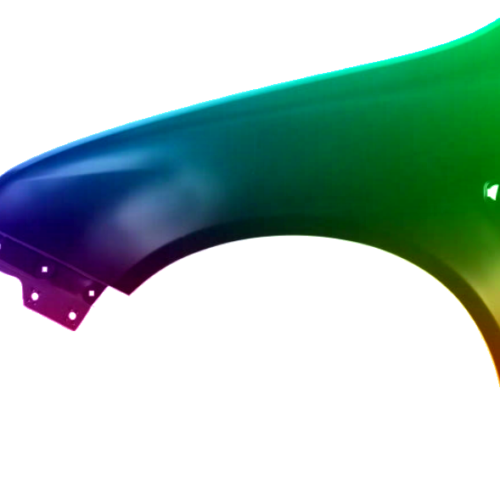 Voor Skoda Fabia 6Y 00-07 Spatbord LINKS VOOR GESPORTEERD IN 1026 LF9E NIEUW