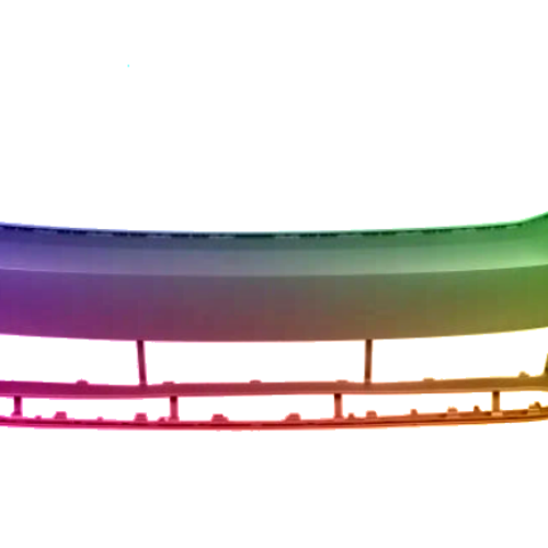 Voor VW Passat B8 2014- Highline SRA PDC voorbumper gespoten in de gewenste kleur