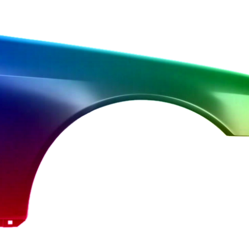 Voor Mercedes S-Klasse W220 1998-2005 Spatbord rechts gespoten in gewenste kleur