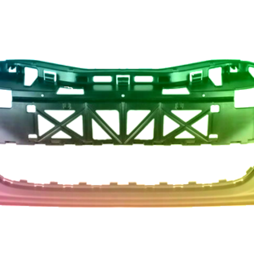 Voor VW Passat CC 357 08-12 Sra 2x PDC voorbumper gespoten in gewenste kleur