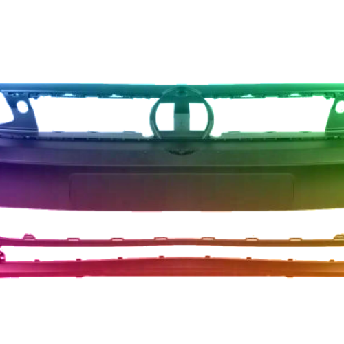 Voor VW Polo vanaf 2017- Voorbumper gespoten in de gewenste kleur