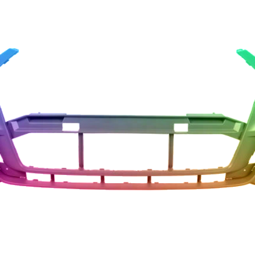 Voor Audi A3 8V Lim 16-20 SRA PDC voorbumper gespoten in de gewenste kleur