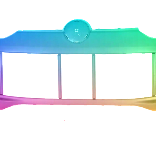 Voor VW UP! 2012-2016 Voorbumper en strip gespoten in de gewenste kleur