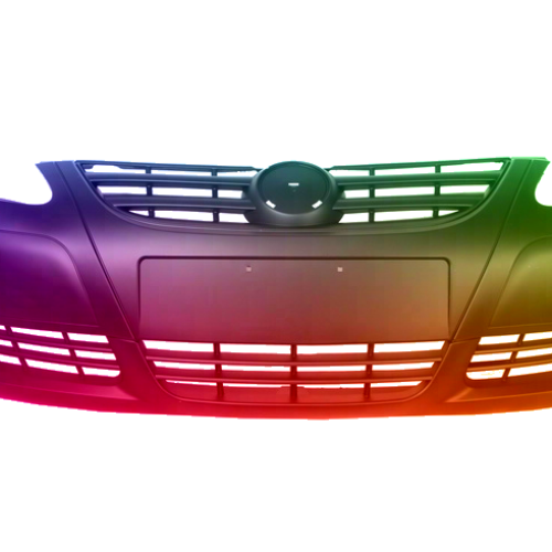 Voor Vw Fox vanaf 2005 Voorbumper NSW gespoten in gewenste kleur NIEUW