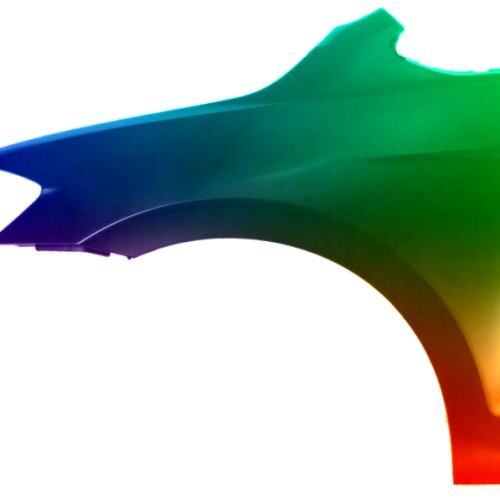 Voor VW Golf Sportsvan 2014-2020 Spatbord linksvoor, gespoten in de kleur van je keuze