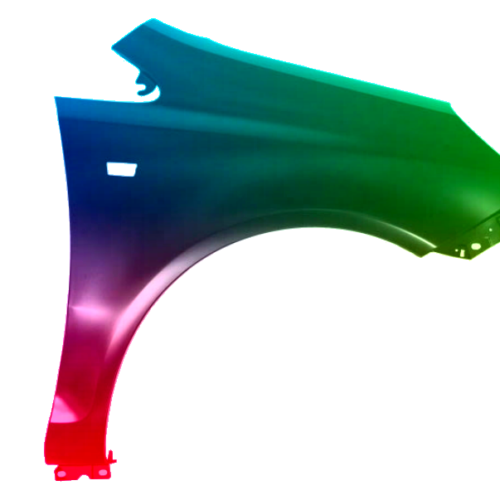 Voor Opel Corsa D 06-15 FRONT Spatbord RECHTS OF LINKS GELAKT IN DE KLEUR VAN UW KEUZE