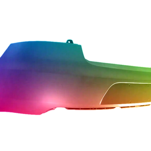 Voor Skoda SuperB 2008-2013 +- PDC achterbumper gespoten in gewenste kleur