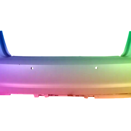 Voor Audi A3 8P 2008-2012 SportBack PDC achterbumper gespoten in de gewenste kleur