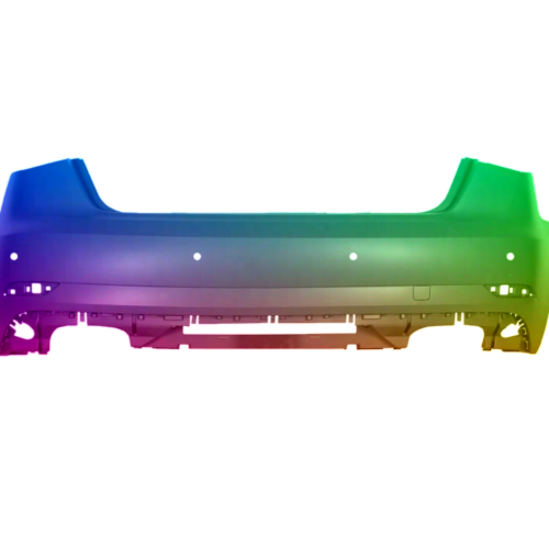 Voor Audi A3 8V 2016-2018 PDC achterbumper gespoten in de gewenste kleur