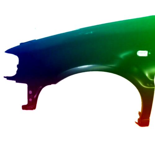 Voor VW Polo 6N1 94-99 Spatbord linksvoor gespoten in kleur naar keuze