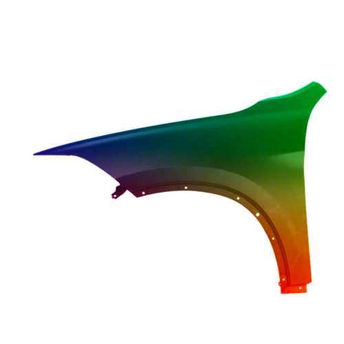 Voor BMW X1 F48 2015-22 Spatbord links gespoten in gewenste kleur