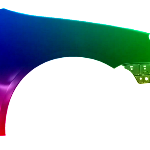 Spatbord voor VW GOLF V 03-10 RECHTS GESPREKT IN DE KLEUR VAN UW KEUZE.