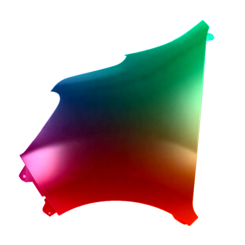 Spatbord links voor Renault Master vanaf 2019 Gespoten in de gewenste kleur