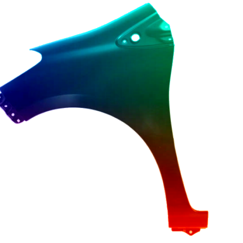 Spatbord links voor TOYOTA Yaris 2011-2020 Gespoten in de gewenste kleur