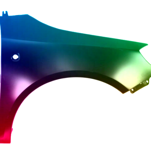 Voor Skoda Fabia 5J 07-15 Spatbord rechtsvoor Gespoten in gewenste kleur