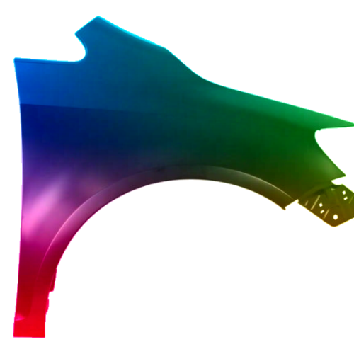 Spatbord voor VW GOLF PLUS rechts gespoten in de kleur van uw keuze 05-14