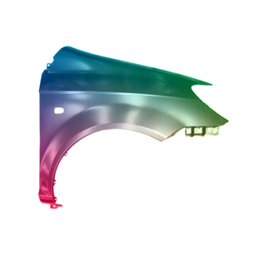 Spatbord rechts voor Hyundai Getz 2002-2005 Gespoten in de gewenste kleur